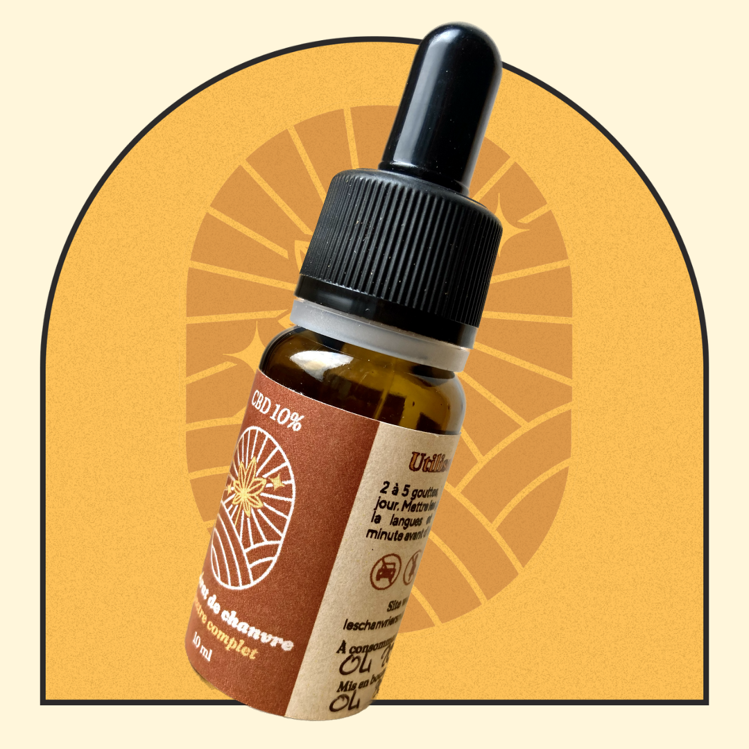 HUILE DE CBD 10%