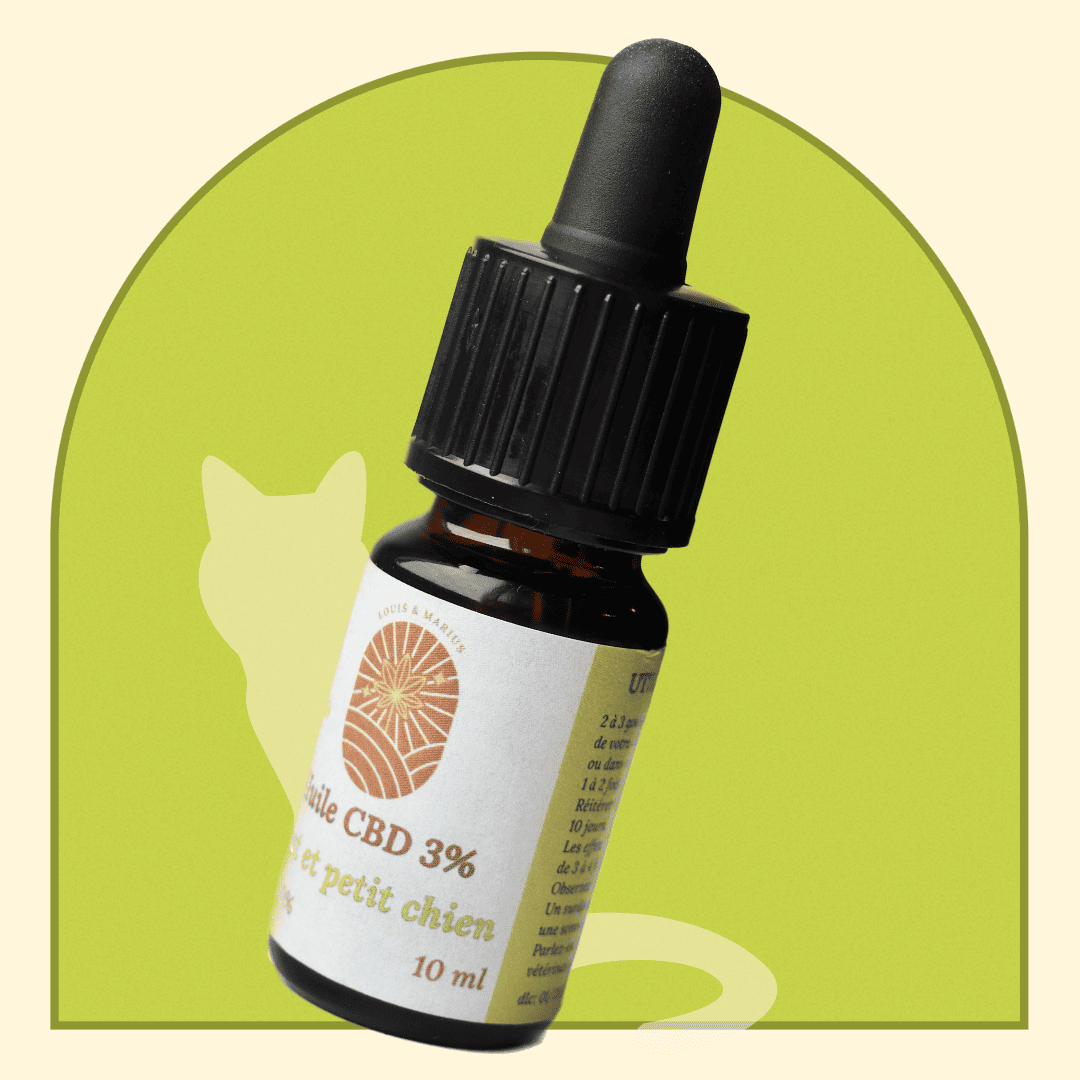 HUILE CBD 3% ANIMAUX