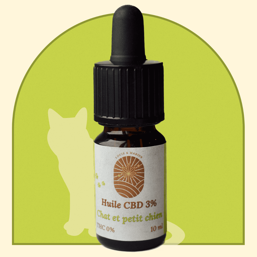 HUILE CBD 3% ANIMAUX