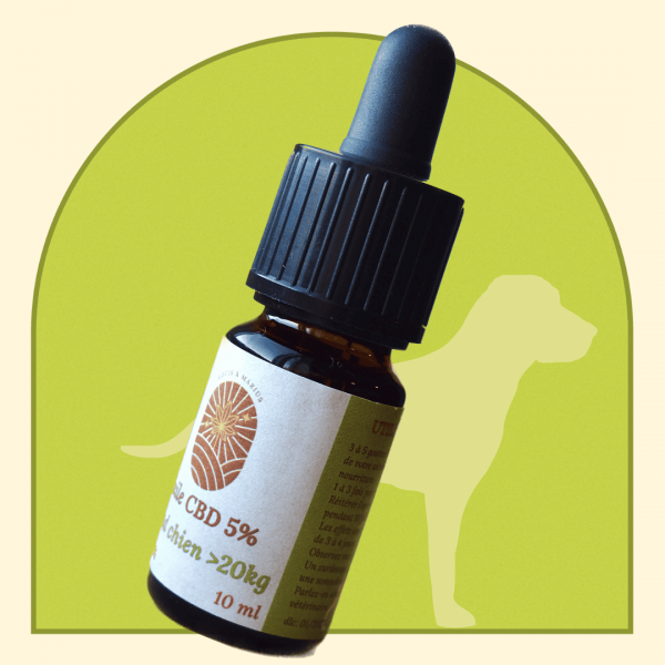 HUILE CBD 5% ANIMAUX