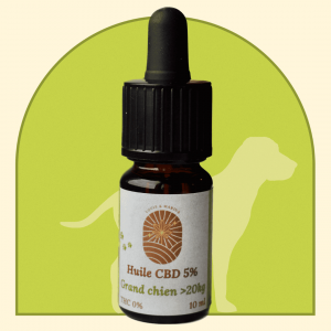 huile chien cbd 5% boeuf
