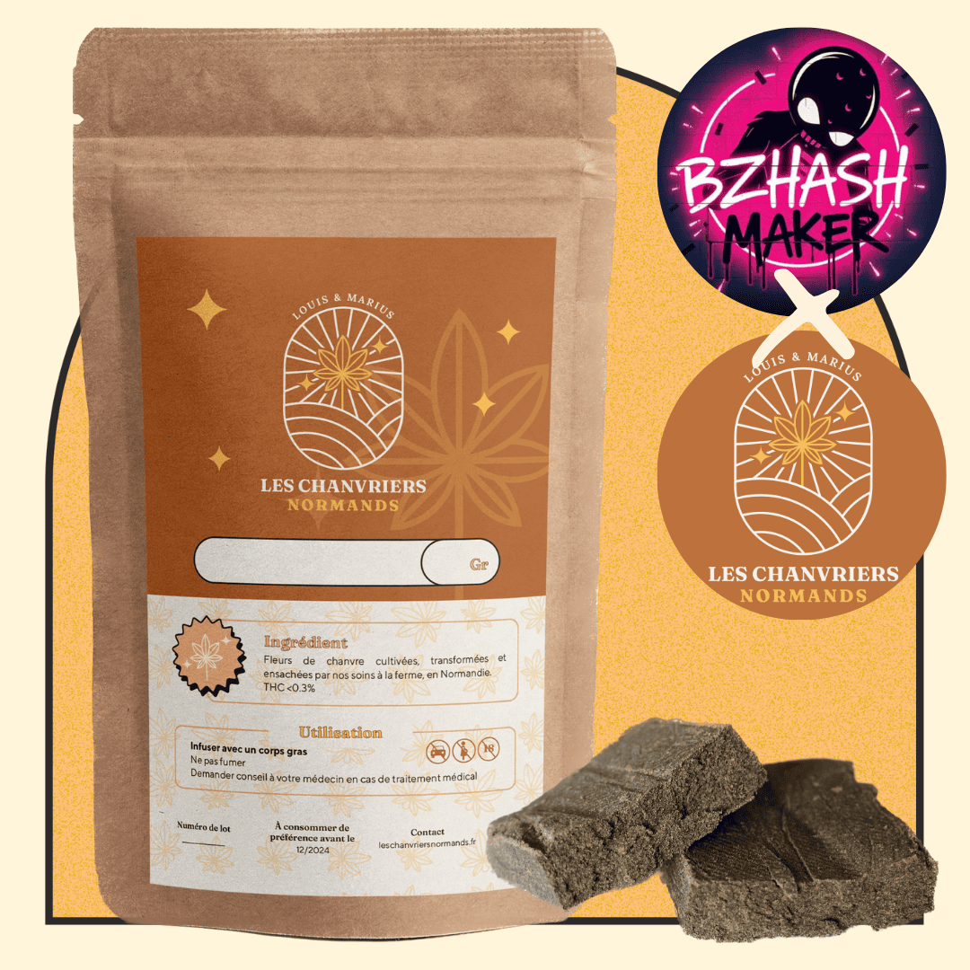 LEGENDARY HASH PURE DRYSIFT - CHANVRIERS NORMANDS X BZHASH MAKER