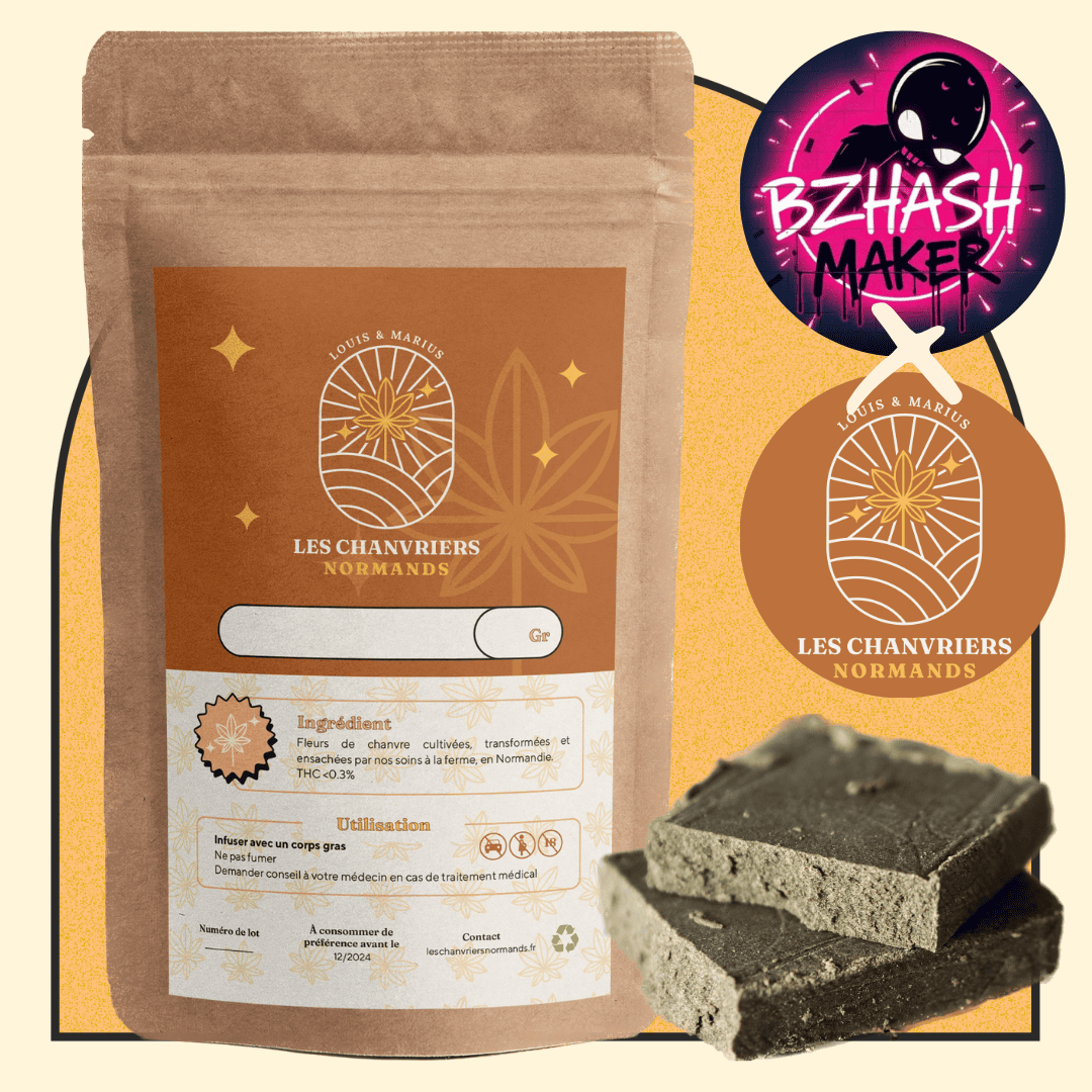 PINK HASH PURE DRYSIFT - CHANVRIERS NORMANDS X BZHASH MAKER