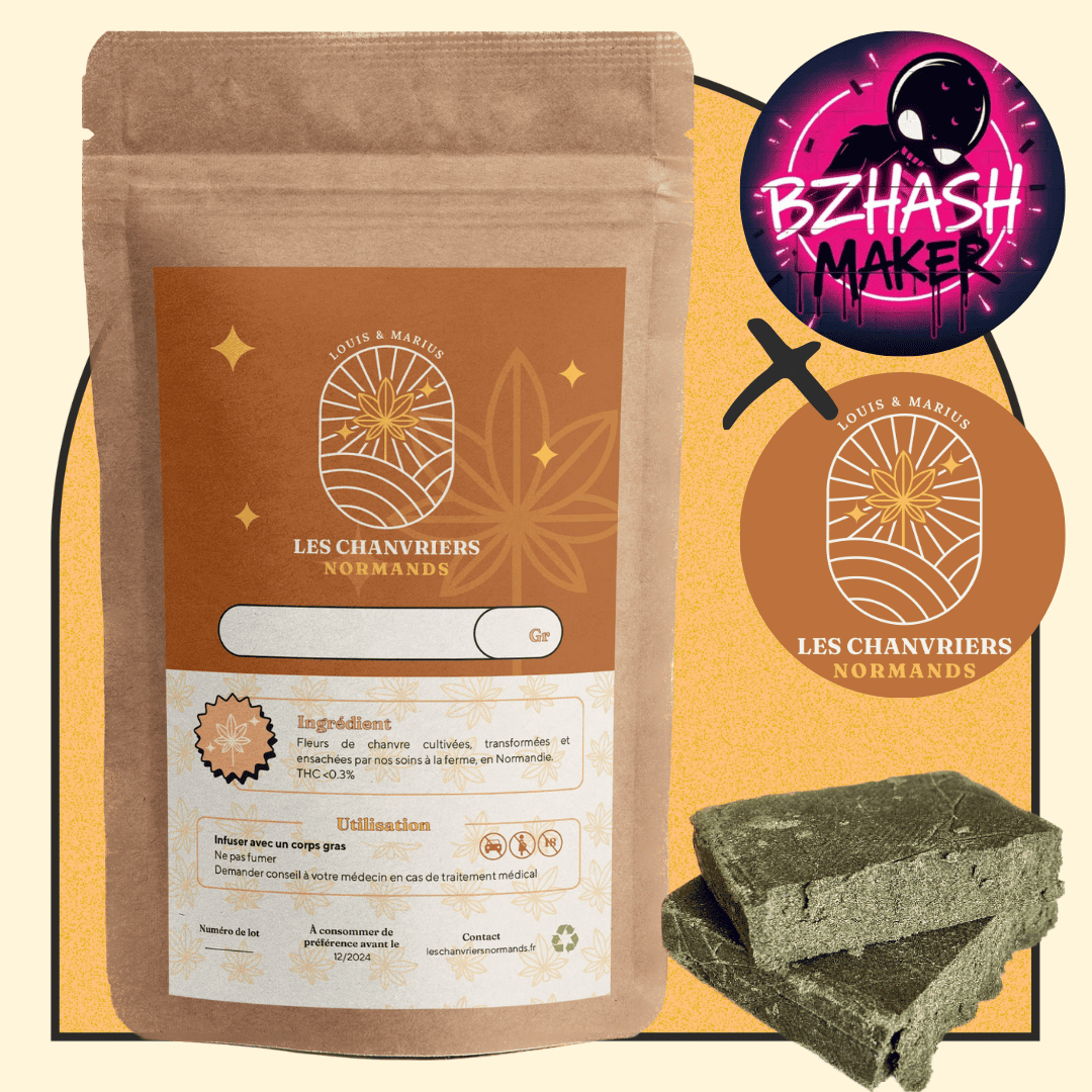 LE FRITTER PURE DRYSIFT - CHANVRIERS NORMANDS X BZHASH MAKER