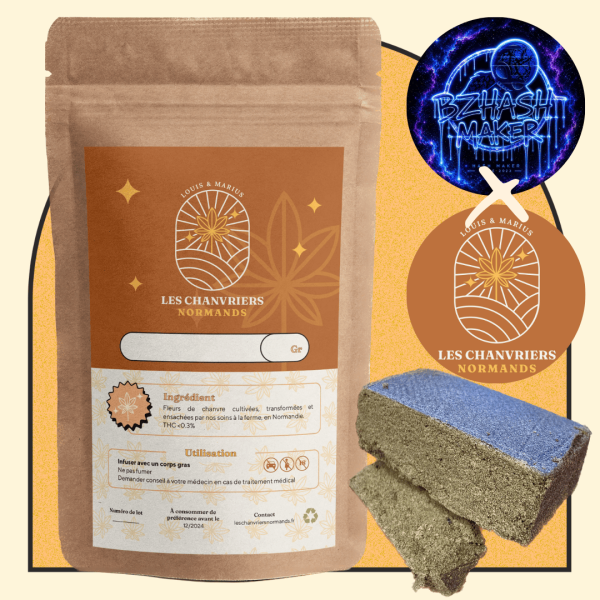 GAS FRITTER PURE DRYSIFT - CHANVRIERS NORMANDS X BZHASH MAKER